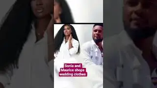 Sonia Uche and Maurice Sam shops wedding clothes #soniauche #nigerianactress