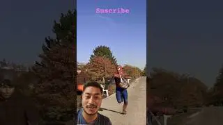 @DanielLaBelleTrick-or-Treating inaRush #spiderman #spider #funny #running #chocolate #green screen