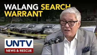 Mamahaling sasakyan na pag-aari ni Co at ng kanyang kumpanya, ilegal na kinumpiska - Atty. Rondain