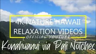 Pali Notches to Konahuanui via Chimney - 4K Nature Hawaii - Oahu Hikes