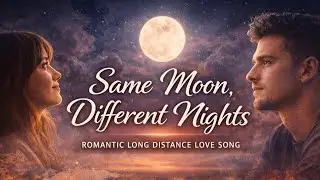 Same Moon, Different Nights &ndash; Dreamy Romantic Song | #emotional #slowlovesong #songlyrics 