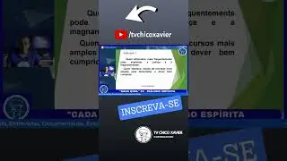 EACH ONE 03 Spiritist Dialogue &copy; TV Chico Xavier #tvchicoxavier #asintoniadobem #chicoxavier