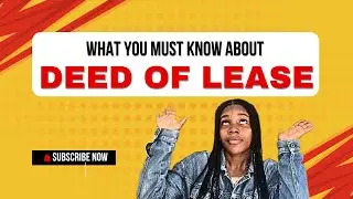 What Is a Deed of Lease? Understanding Its Role in Real Estate Transactions