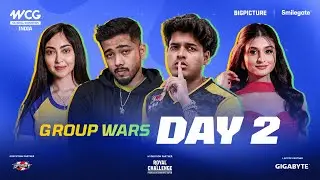 WCG National Showdown India 2025 | Group Wars Day-2 | #Jonathan , #Scout , #Payal , #Kaashvi , etc