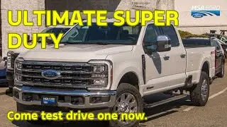 2026 Ford F-350 LARIAT Diesel 4x4: The Ultimate Luxury Workhorse | MSA Ford Abbotsford