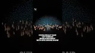 China&rsquo;s mind-blowing drone display breaks 2 Guinness World Records