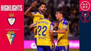 Resumen | Copa del Rey | Real Jaén CF 0-3 Cádiz CF | Primera eliminatoria