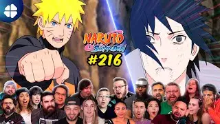 Shippuden Episode 216 Mega Reaction Mashup | ナルト 疾風伝] [海外の反応]