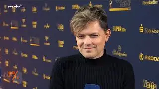 Michael Patrick Kelly - Interview before the Goldene Henne awards ceremony on MDR um 4. (7.10.2022)