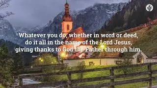 Our Daily Bread Evening Meditations | Awesome God | Christian Guided Meditation