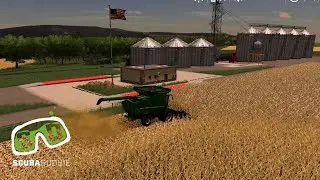 270 ACRE CORN FIELD HARVEST | FAMRMING SIMULATOR 2019 | FLINT HILLS MAP