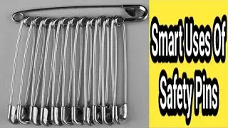 Diy Hook // Smart Uses Of safety Pins // Uses of safety Pins // Safety Pins Se Hook kaise banaye