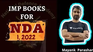 IMP Books For NDA 1, 2022 | Mayank Parashar | The Tutors Academy