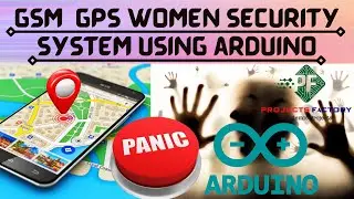 Gsm  Gps women security system using arduino
