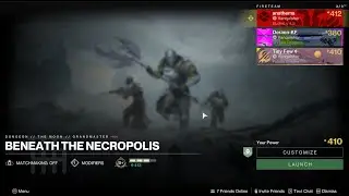 Ash and Iron | Beneath the Necropolis Grandmaster | Strand Hunter | New Malpais Exotic Pulse Rifle