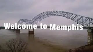 Memphis Downtown, Riverview, Pyramid - 4K