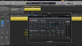 Logic Pro Drummer & Brainworx Bx Delay 2500 !!