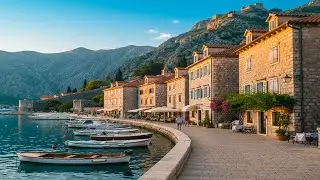 Lepatani and Donja Lastva Montenegro 4K Walking Tour 2025