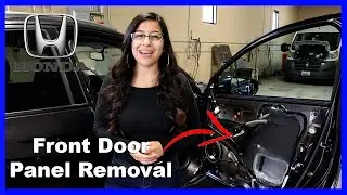 2017 Honda HRV Front Door Panel Removal Tutorial