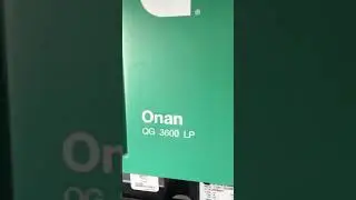 Onan 3600LP Circuit Breaker Reset