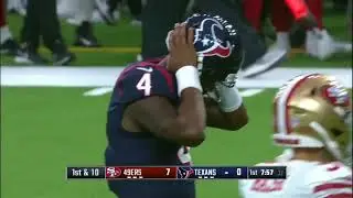 #Texans Every Deshaun Watson Throw For 79-Yard Drive For TD vs 49ers