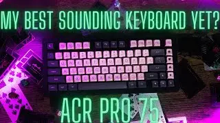THIS BOARD SOUNDS LIKE LEGOS (Acr pro 75 build)