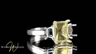 THREE STONE SETTING BY WONDER JEWELERS