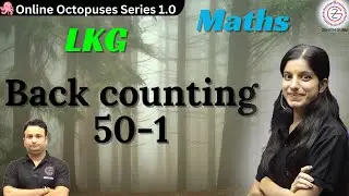 Backward Counting 50 to 1 with spelling, Reverse Counting 50 to 1, 50 to 1 #zenithguru #viral