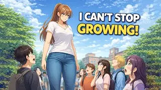 I Became the Tallest Girl at University l Animated Story