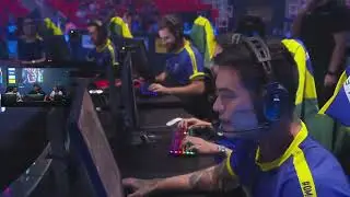 SHOWMATCH MAJOR RIO BRASIL X SU&Eacute;CIA. MELHORES MOMENTOS. #esl #gaules #riomajor #fallen