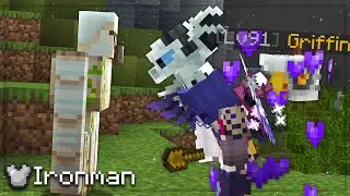 Crafting The LEGENDARY GRIFFIN PET in Hypixel Skyblock Ironman #39