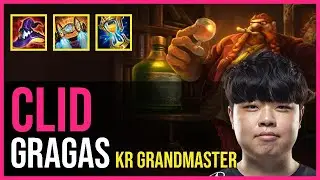 Clid - GRAGAS vs. LILLIA Jungle | KR Grandmaster
