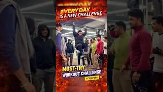 Gym Motivation India 🇮🇳| Everyday Is A New Challenge🔥#fitness #shorts #challenge #motivation #gym