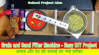 How to Make DIY Motorized Grain Filter &ndash; Perfect for School Projects & Engineering Enthusiasts