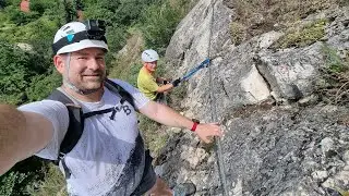 Tatabánya, Via Ferrata, 2024.06.26., 9 évesemmel (155cm)