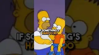 Homer Simpsons Epic Parenting Advice #thesimpsons #homer #homersimpson #dadadvice #dads