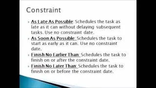 Microsoft Project MSP Training CH  02