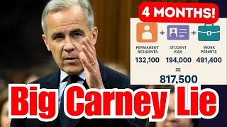 Carney's BIG LIE on Immigration! Worse than Justin Trudeau