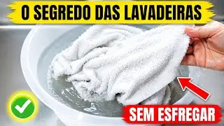 Como desencardir toalhas de banho brancas/ Como tirar encardido de roupas brancas.