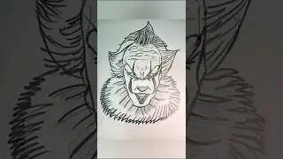 angry jocker pencil drawing by Mr.avash#shorts #drawing #jocker #pencildrawing