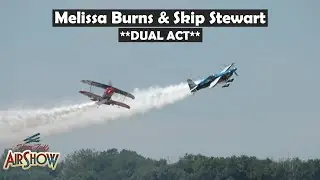 2023 Sioux Falls Airshow - DUAL ACT: Melissa Burns & Skip Stewart