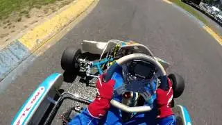 Sergio Ortega karting pola on board x30