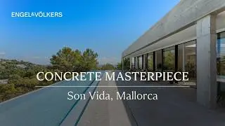 Concrete Masterpiece with 28-Meter Pool in Son Vida, Mallorca