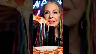 AI Granny Eats Surfer Boy Pizza 🍕✨ | Stranger Things ASMR Mukbang