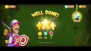 Gardenscapes Level 4572 (Pink Level - One Shot Level) ONE TRY CHALLENGE
