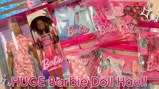 I Bought A Bunch Of The NEW Barbie Fashion Packs! Barbie Doll Haul + Unboxing