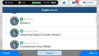 N.MATIC scout combination PES 18