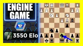 Stockfish 16 Chess Game | Nimzo-Indian Defense, Normal Variation, Gligoric System,