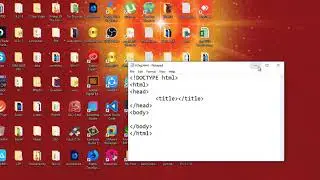 How to create html file