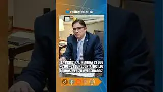 ‼️🗣️ EL SUBSECRETARIO DE POL&Iacute;TICAS UNIVERSITARIAS, NEG&Oacute; QUE EL GOBIERNO HAYA RECORTADO FONDOS.